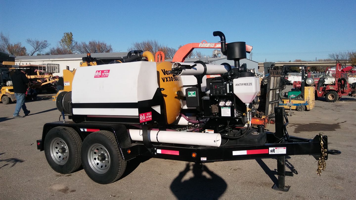 Vermeer VX30 trailer vacuum excavator