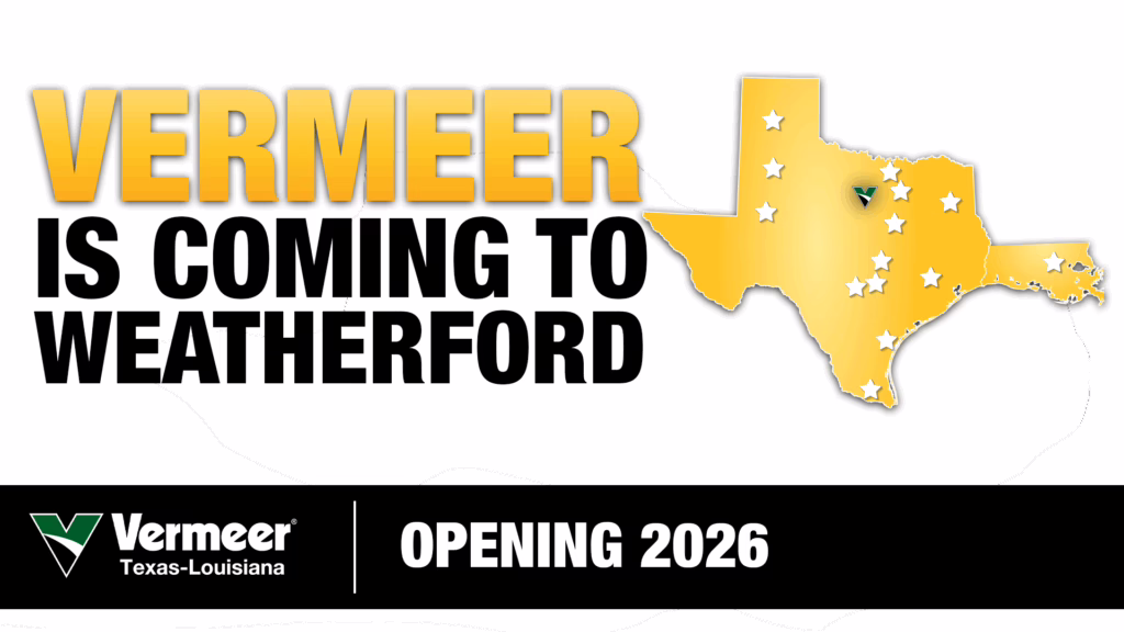Vermeer is coming to Weatherford